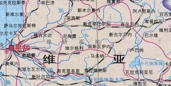 拉脱维亚地图高清版大地图