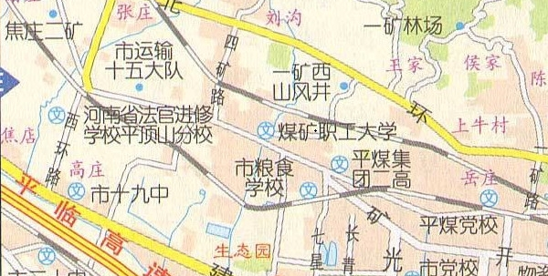 平顶山市区地图全图