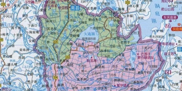 益阳地图高清版