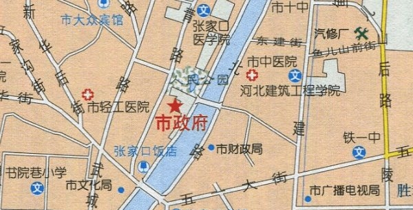 张家口地图全图大图