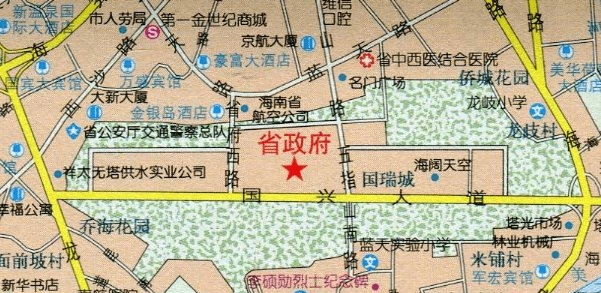 海口地图全图高清版