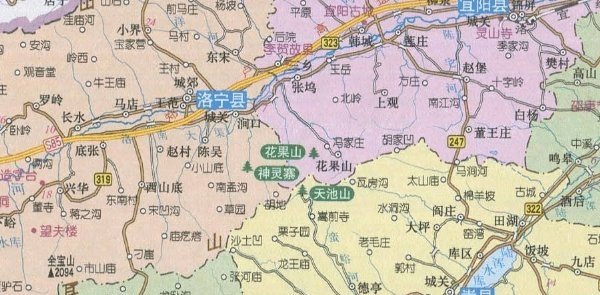 洛阳市区地图高清版
