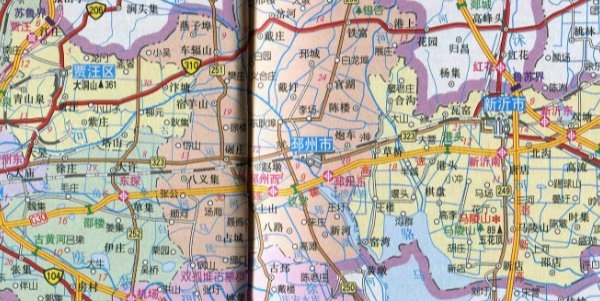 徐州地图高清版