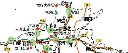 河南旅游地图高清版下载