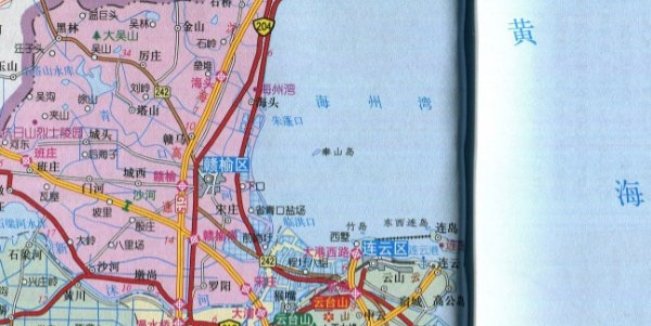 连云港地图全图