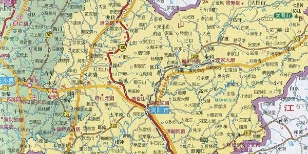 长沙地图高清版