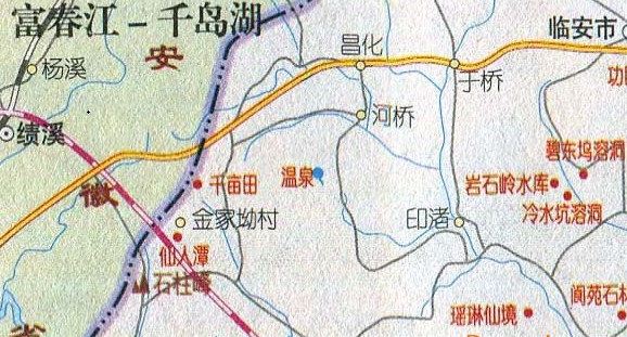 千岛湖景区地图高清版下载