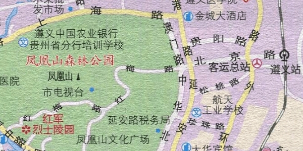 遵义市交通地图完整版