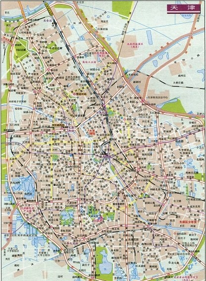 天津市区地图