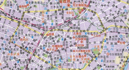 沈阳旅游交通地图高清版