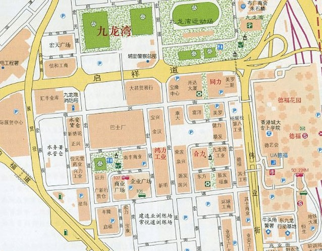 九龙湾地图高清版