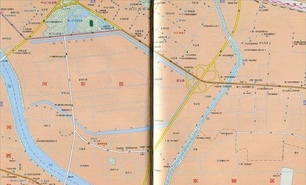 中山门街道地图