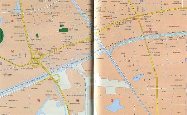 天津体育学院地图