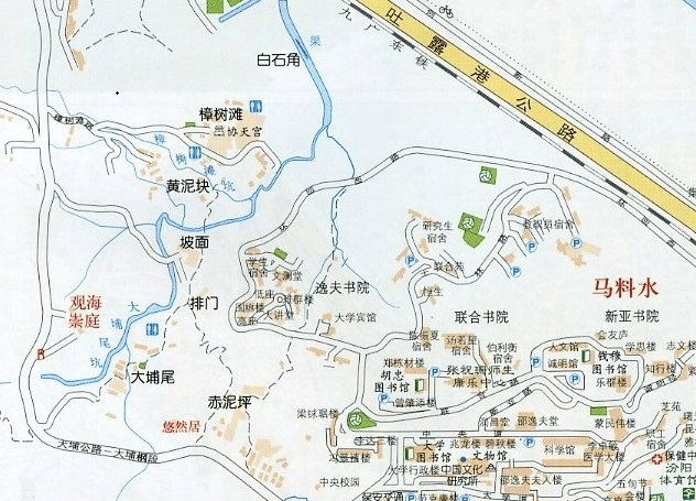 深圳沙头角地图
