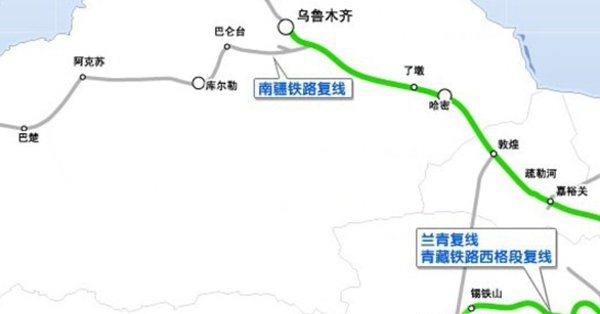 中国2021年高铁线路规划图