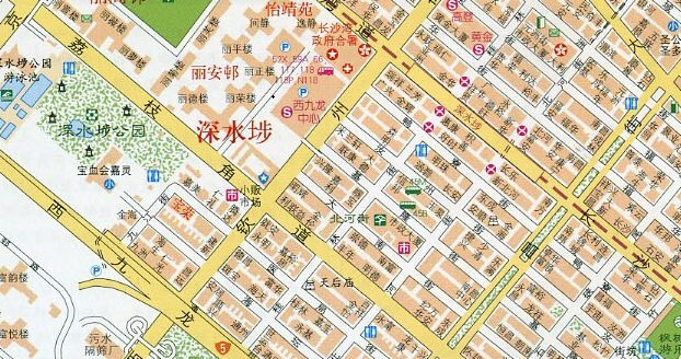 旺角地图高清版