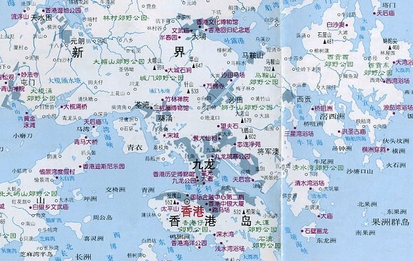 香港旅游地图下载